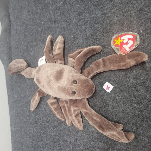 🌴5 for $25🌴 Beanie Baby Stinger Brown/gray Plush Lobster Toy Kid's Toy. - Picture 1 of 9